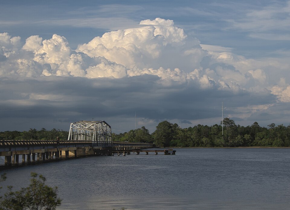 Wando River at Cainhoy below Wando, South Carolina