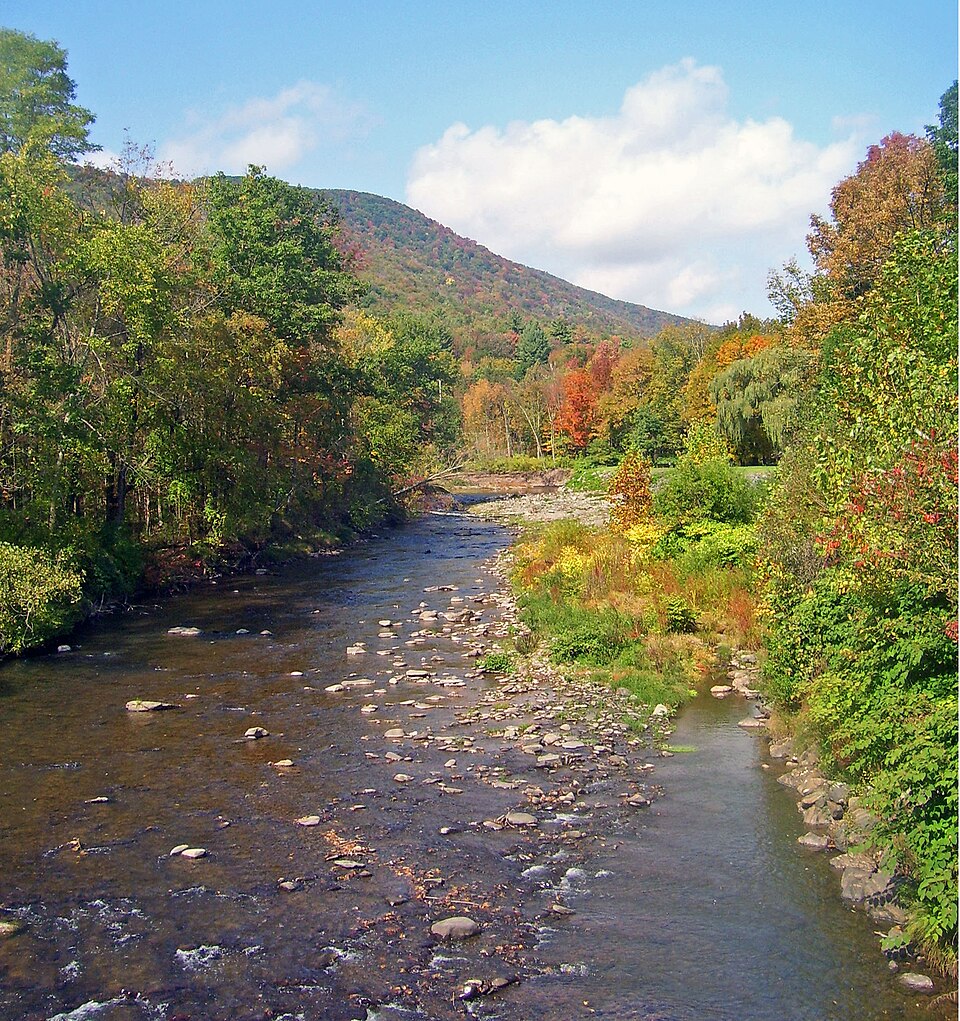 Esopus Creek at Allaben, New York