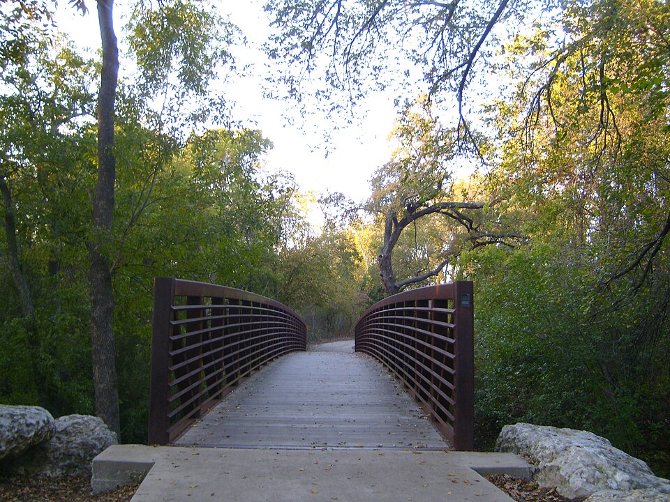 Brushy Creek at Red Bud Ln near Round Rock, Texas