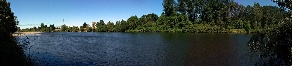 Mckenzie River near Coburg, Oregon