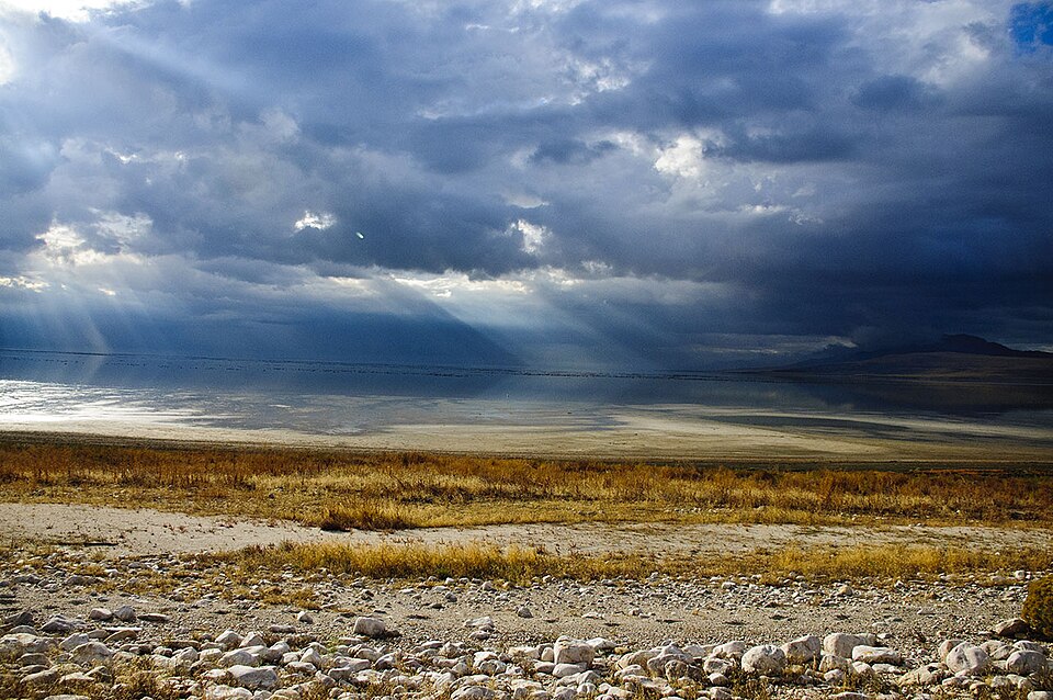 Gsl Farmington Bay Outflow at Causeway Bridge