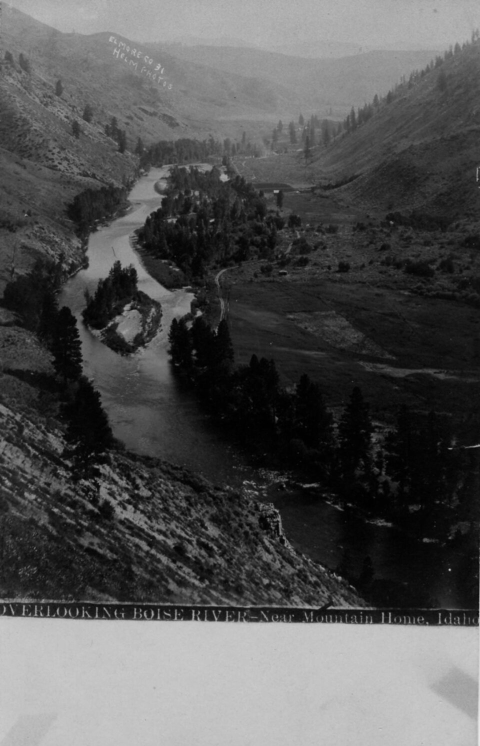 Sf Boise River at Anderson Ranch Dam, Idaho