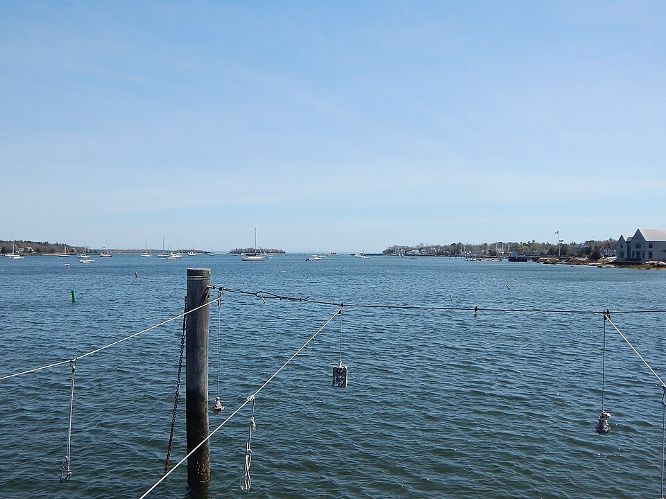 Sippican Harbor near Marion Golf Club at Marion, Massachusetts