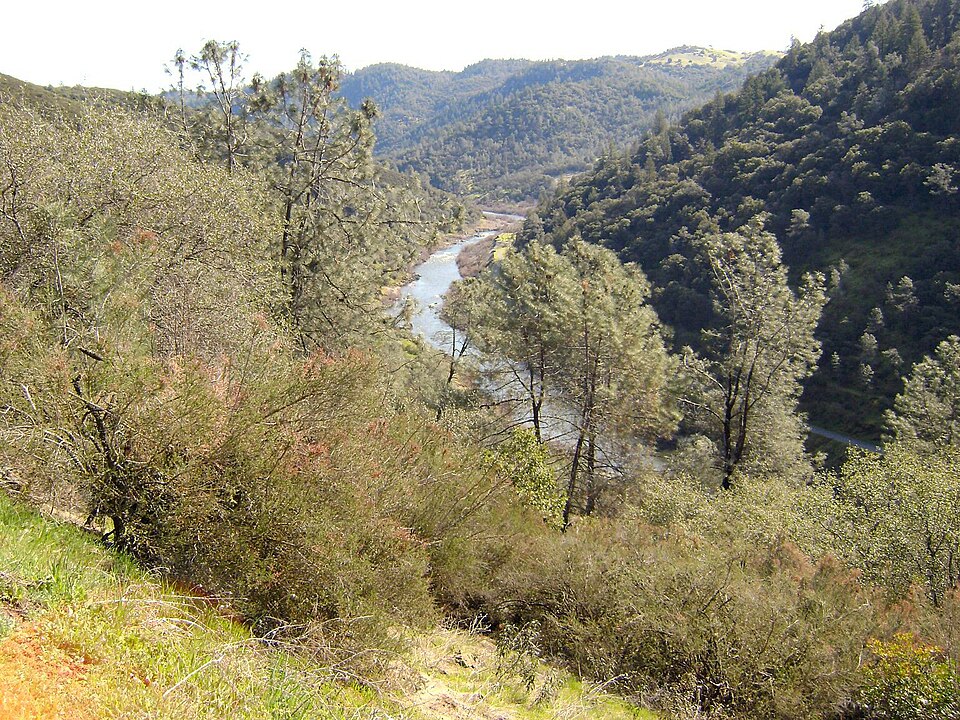 Nf American River A Auburn Dam Site near Auburn, California