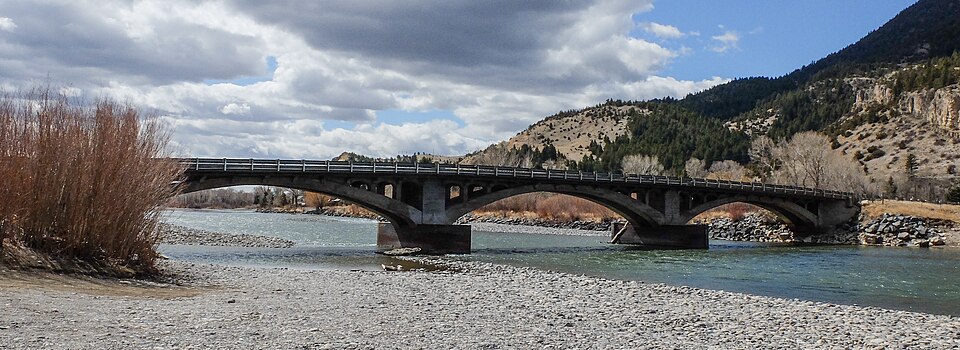 Yellowstone River near Livingston, Montana