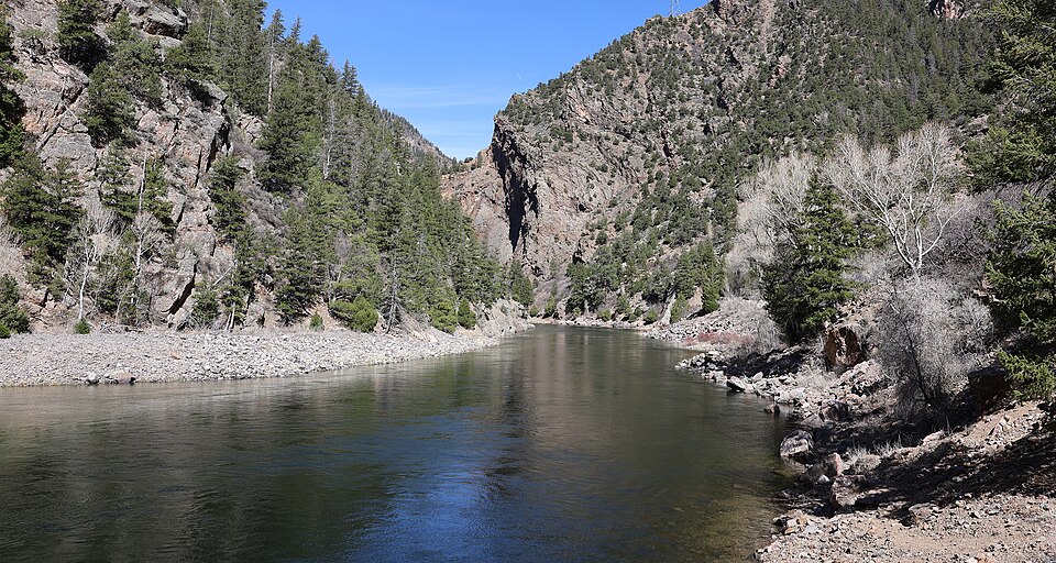 Cimarron River below Cimarron Creek at Cimarron, Colorado