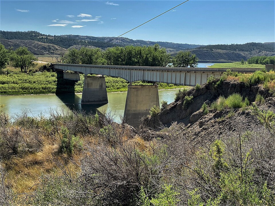 Missouri River near Landusky, Montana