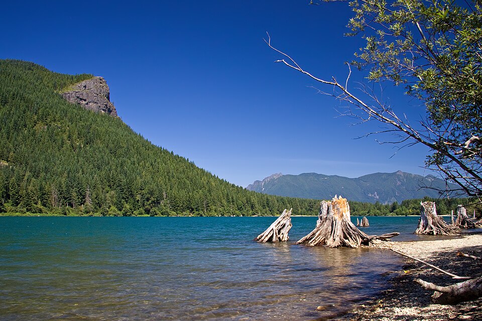 Cedar River at Powerplant at Cedar Falls, Washington