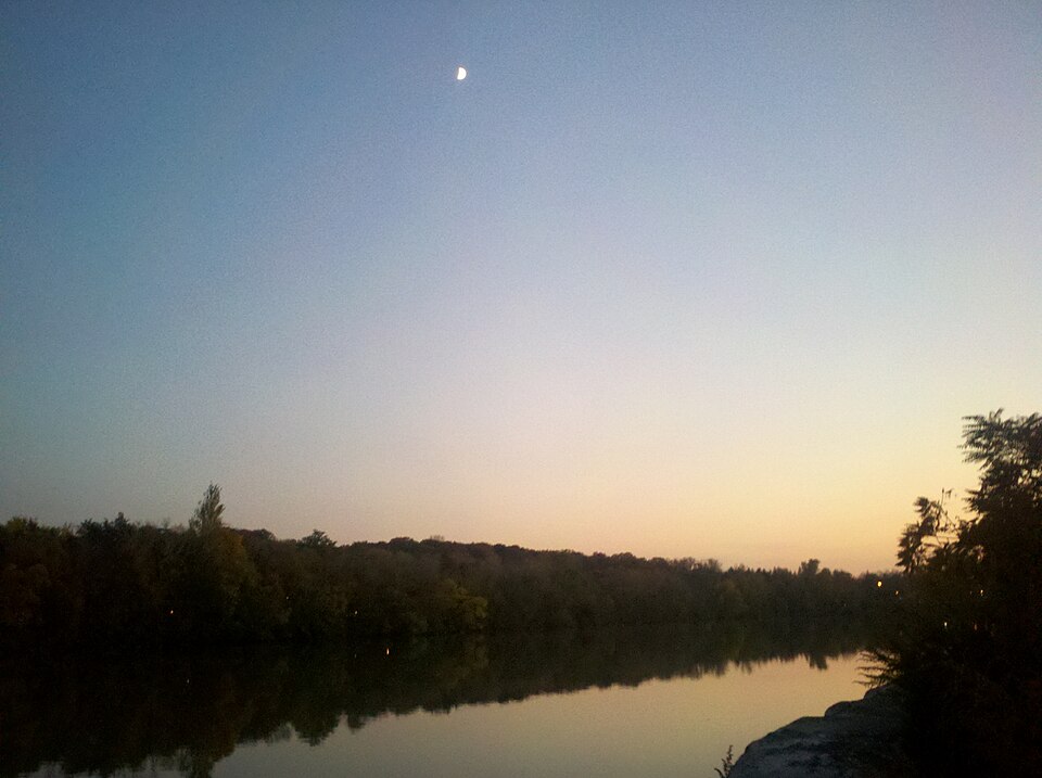 Genesee River at Ford Street Bridge, Rochester, New York