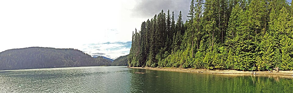 Boundary Reservoir at Forebay near Metaline Falls