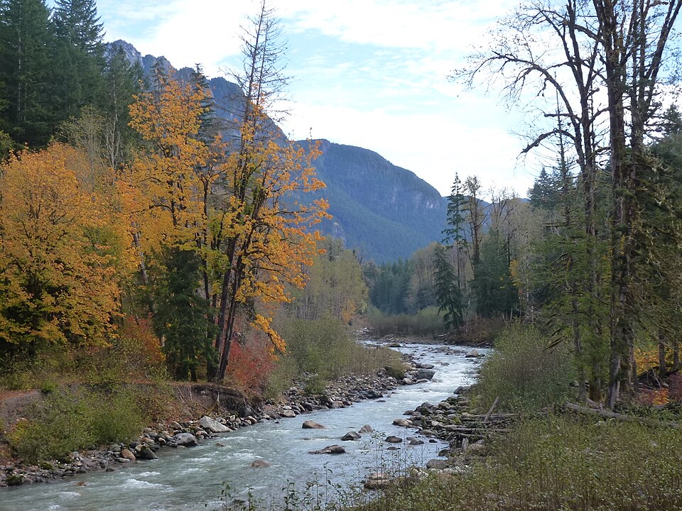 Sauk River above White Chuck River near Darrington, Washington