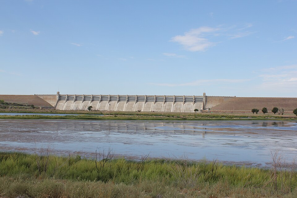 Arkansas River below John Martin Reservoir, Colorado