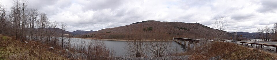 Pepacton Reservoir near Lewbeach, New York