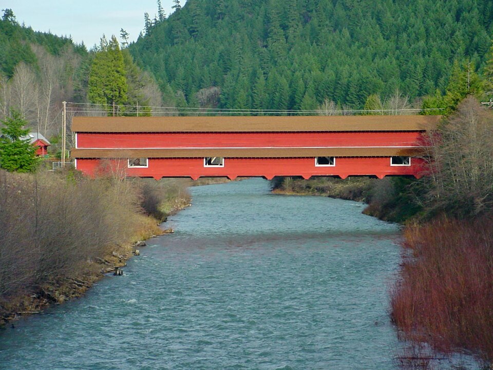 N Fork of M Fork Willamette River near Oakridge, Oregon