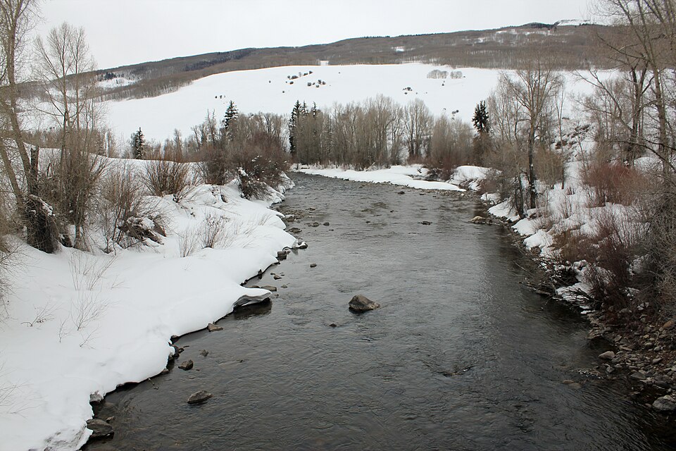 East River below Cement Creek near Crested Butte, Colorado