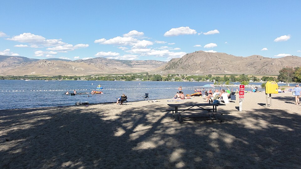 Osoyoos Lake near Oroville, Washington