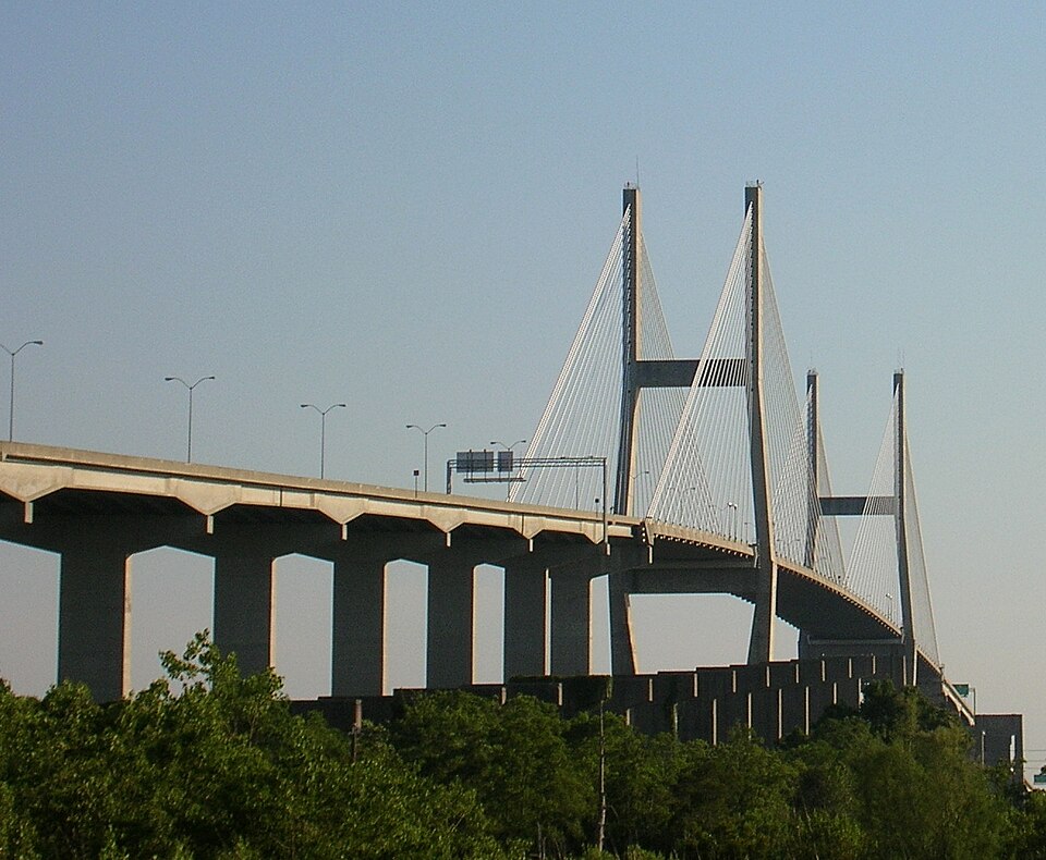 Back River 0.4 Mi Downstream US17, near Savannah, Georgia