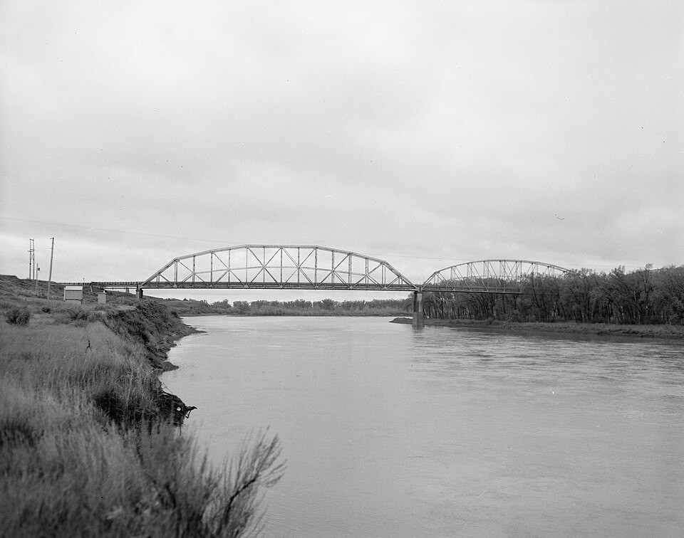 Missouri River near Wolf Point, Montana