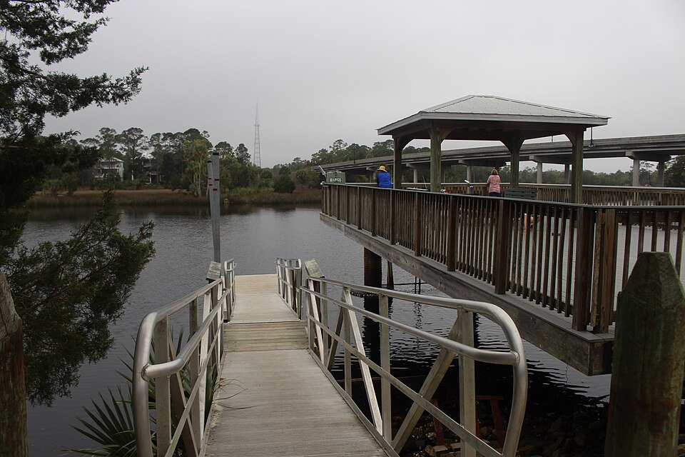 Steinhatchee River at Steinhatchee, Florida