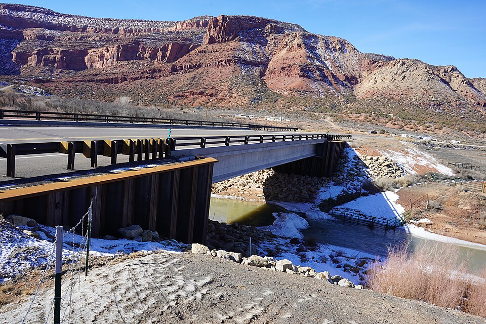 Dolores River at Bedrock, Colorado