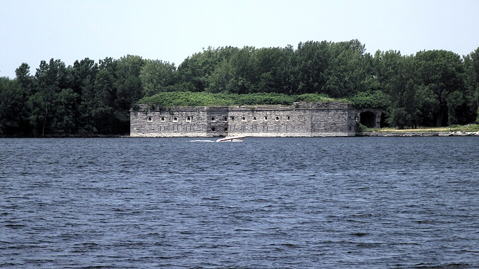 Richelieu River (Lake Champlain) at Rouses Point, New York