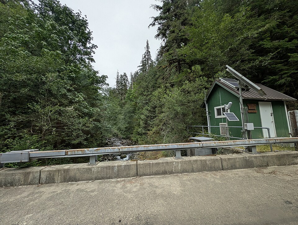 Bull Run River near Multnomah Falls, Oregon