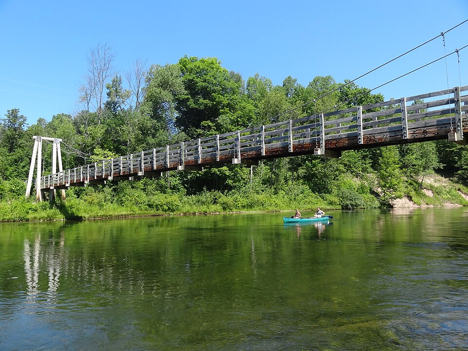 Manistee River near Mesick, Michigan