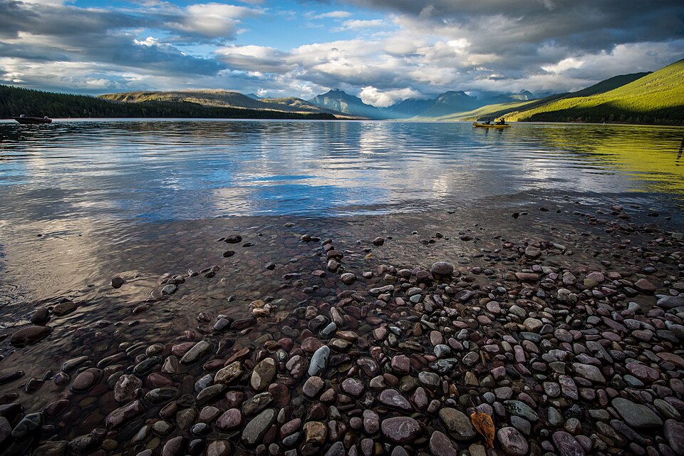 M F Flathead River near West Glacier, Montana