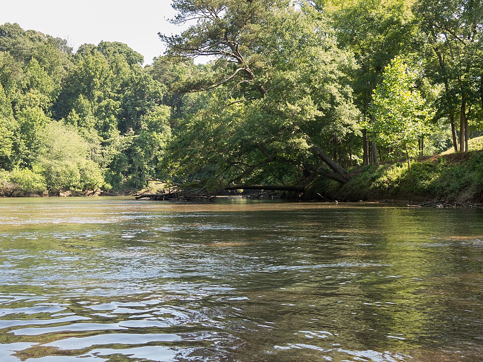 Chattahoochee River above Roswell, Georgia