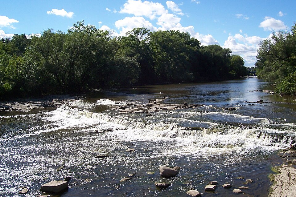 Milwaukee River at Milwaukee, Wisconsin