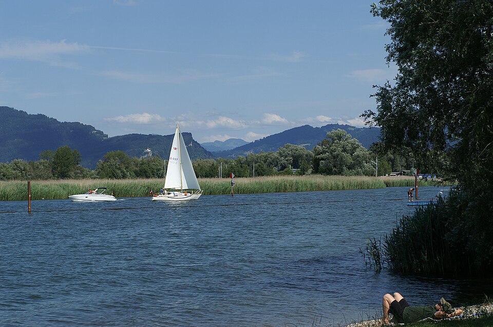 Lake Constance, Hörnledamm Fußach