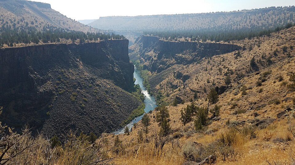 Crooked River below Opal Springs, near Culver, Oregon