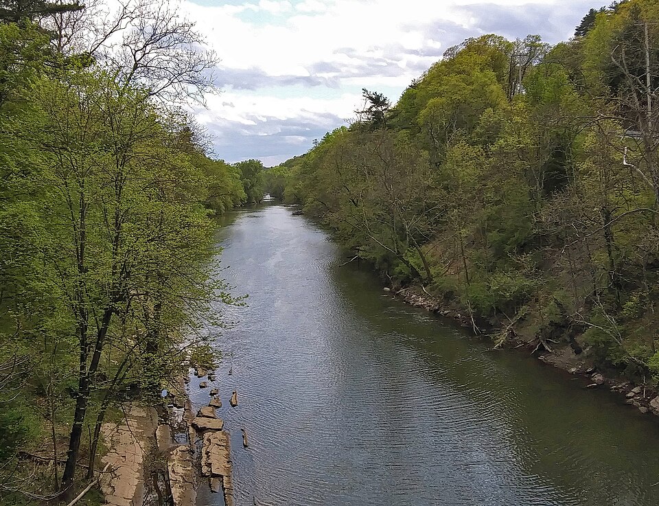 Esopus Creek at Mount Marion, New York