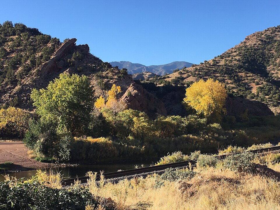 Arkansas River at Canon City, Colorado