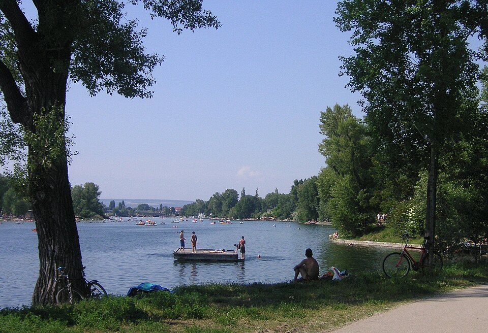 Alte Donau, Gänsehäufel Ost